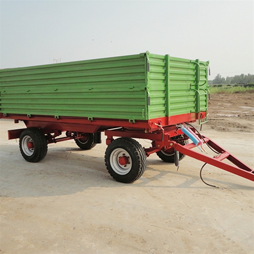 7CX-6吨欧式双箱板三翻自卸全挂拖车